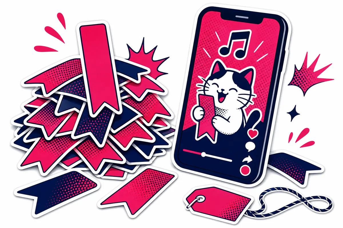 Ilustração: Salvamentos para TikTok