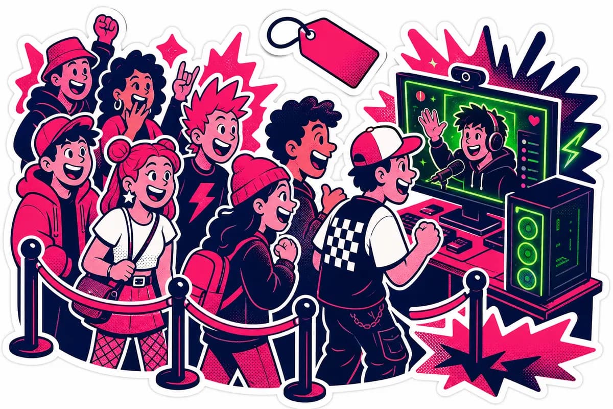 Ilustração: Seguidores para Kick