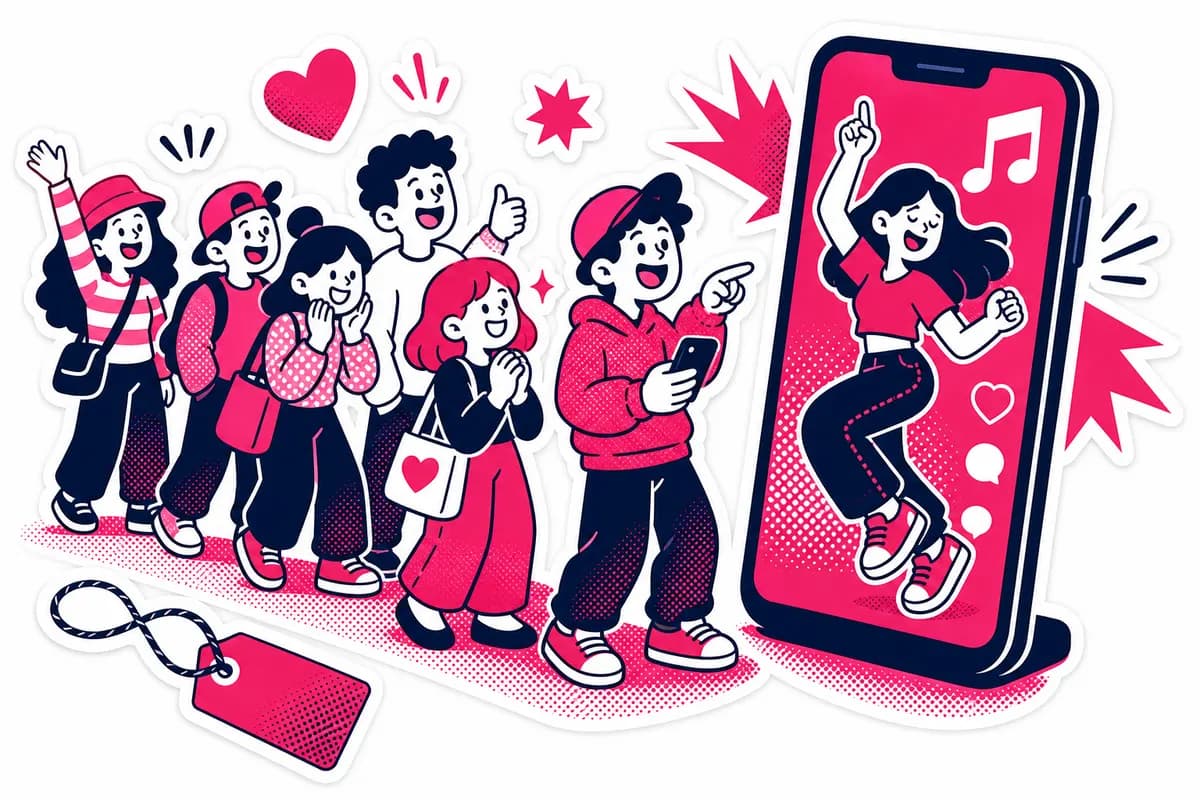 Ilustração: Seguidores para TikTok